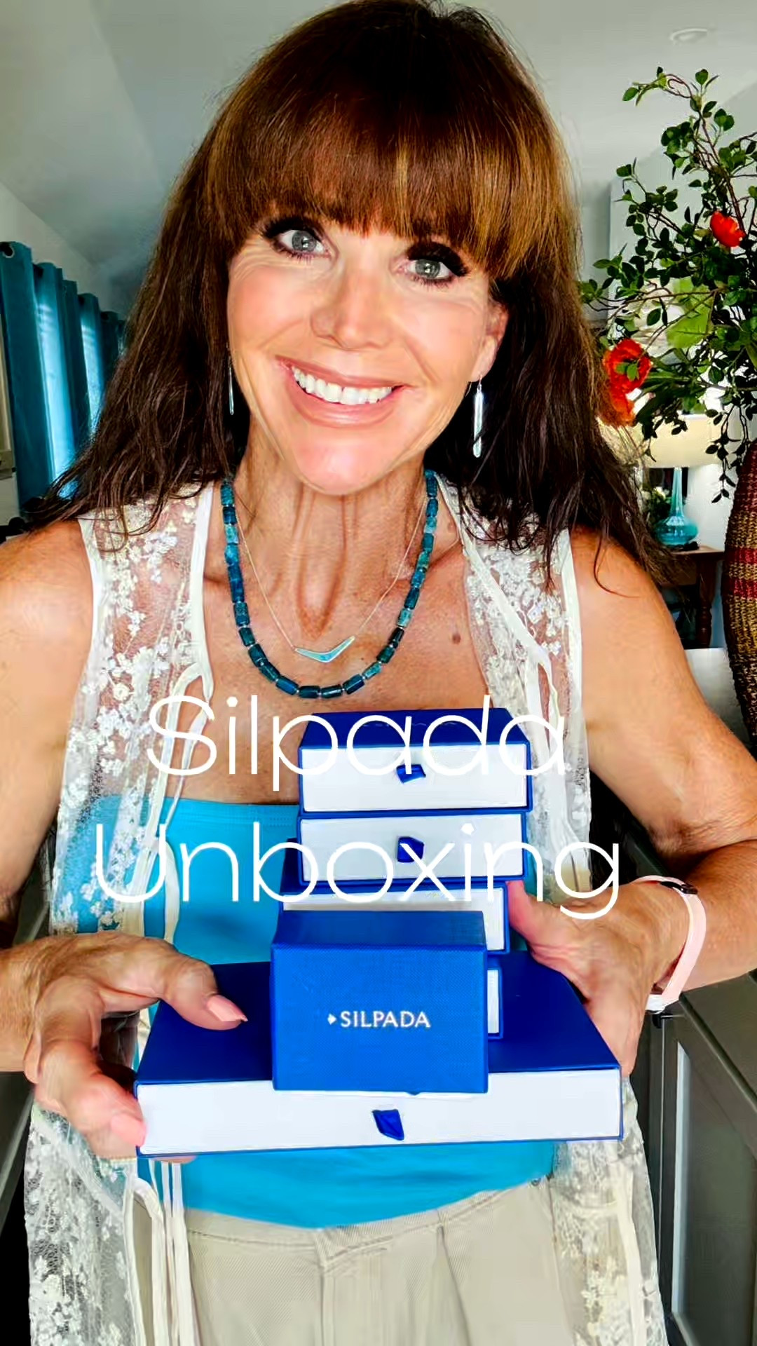 Silpada unboxing!!  I’m so excited to share with you these gorgeous sterling silver and natural stone jewelry pieces from Silpada!! This amazing company was founded by two friends who had the idea of bringing beautifully crafted jewelry to at home get togethers, and I had the privilege to attend them in my younger years!  Now readily available online, I had so much fun choosing these pieces to share! 

#LTKOver40 #LTKStyleTip #LTKParties