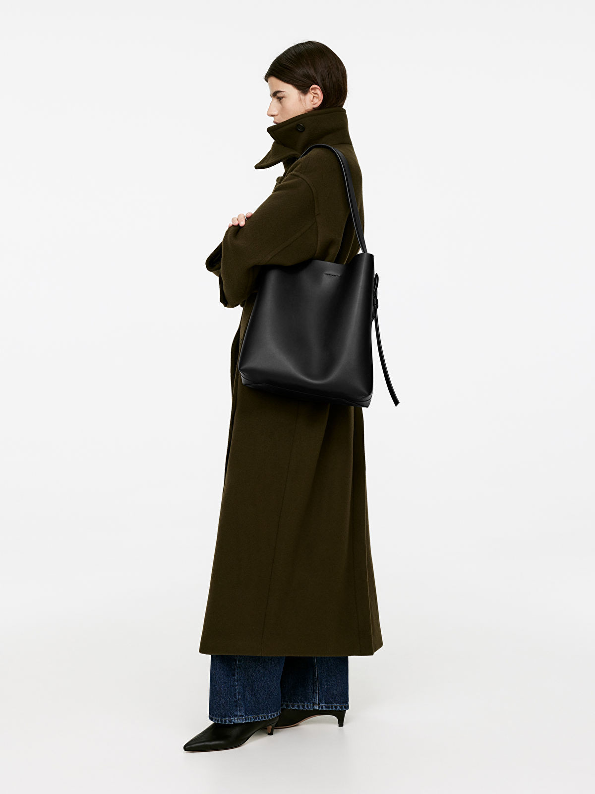 Leather Tote | ARKET (EU)