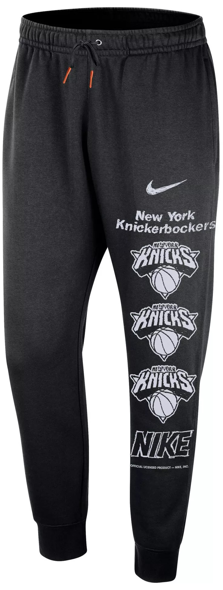 Nike Men's New York Knicks Black Club Joggers, XXL | DICK'S Sporting Goods
