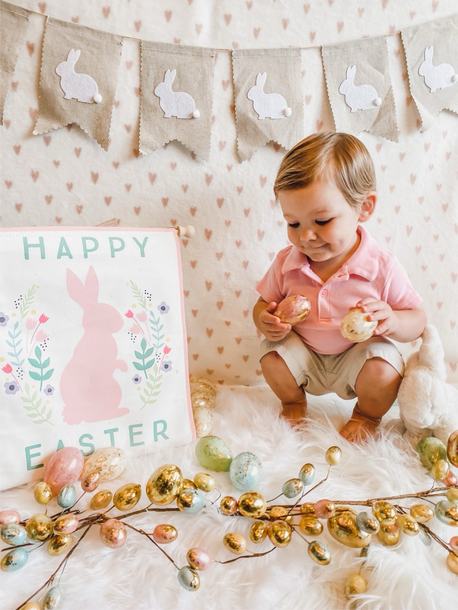 At home photography. Easter photo shoot. DIY Easter photo shoot. 

#LTKkids #LTKSeasonal #LTKhome