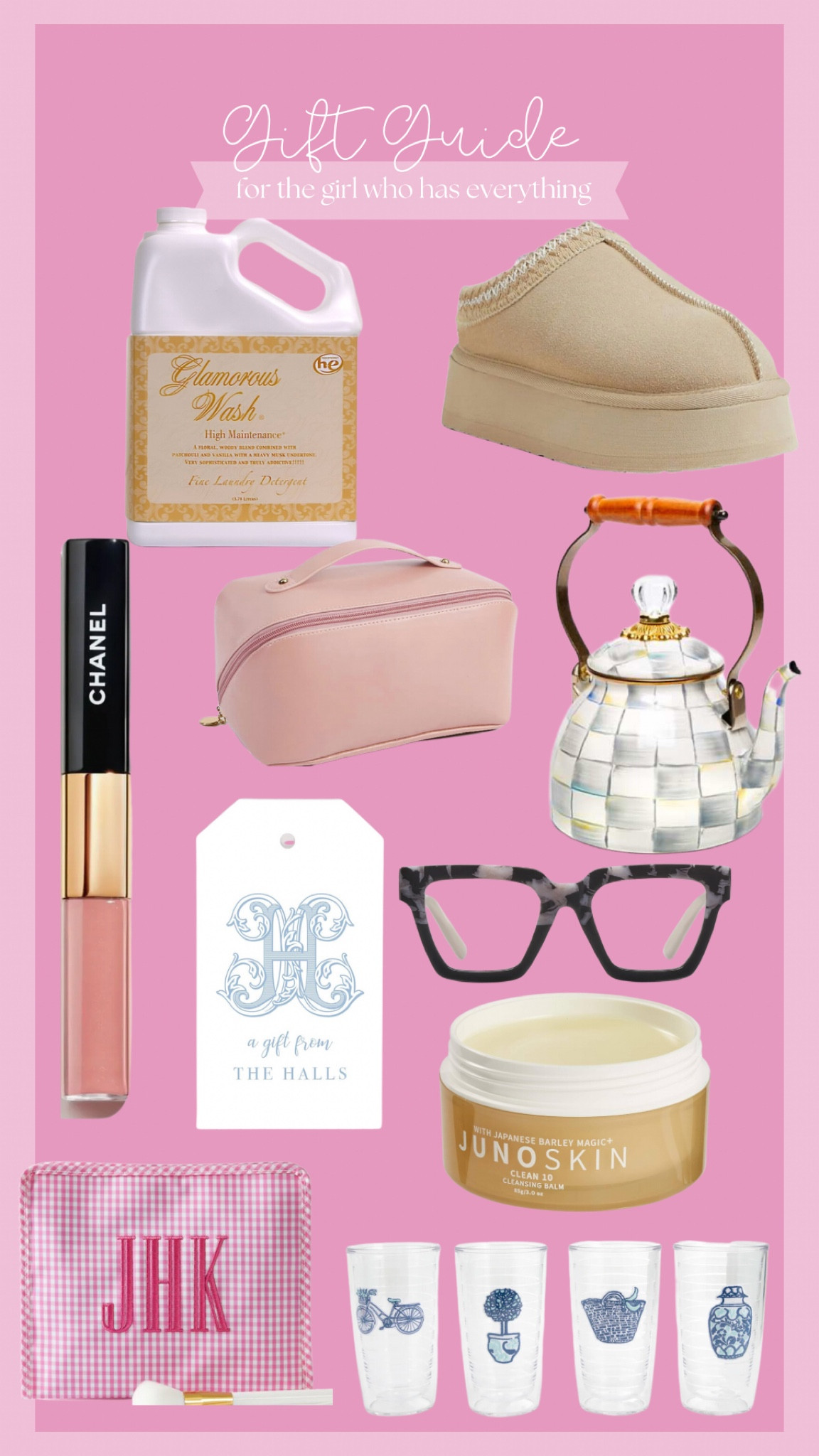 Gift guide for the girl who has everything | unique gifts | personalized gifts | gifts for her 

#LTKSeasonal #LTKHoliday #LTKGiftGuide