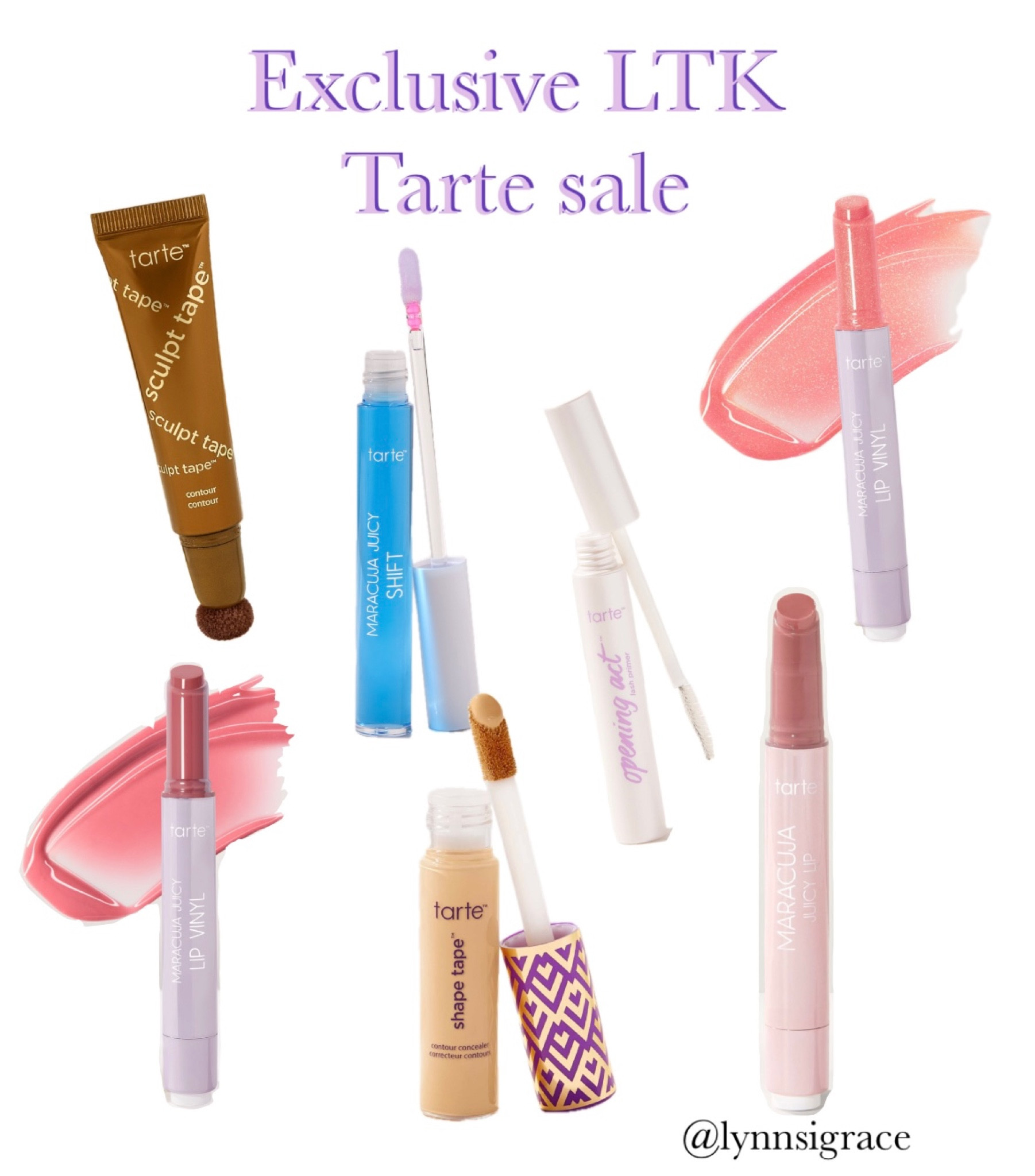 My favorite Tarte products 💜

#LTKSpringSale #LTKstyletip #LTKSeasonal