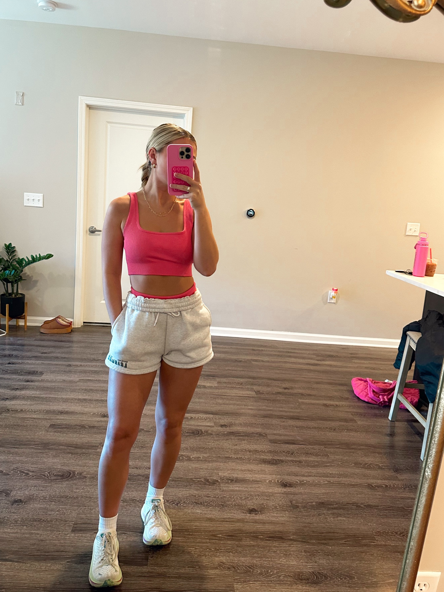 Set is a small 
Shorts are from white fox ((: 

#LTKfitness #LTKSpringSale #LTKfindsunder50