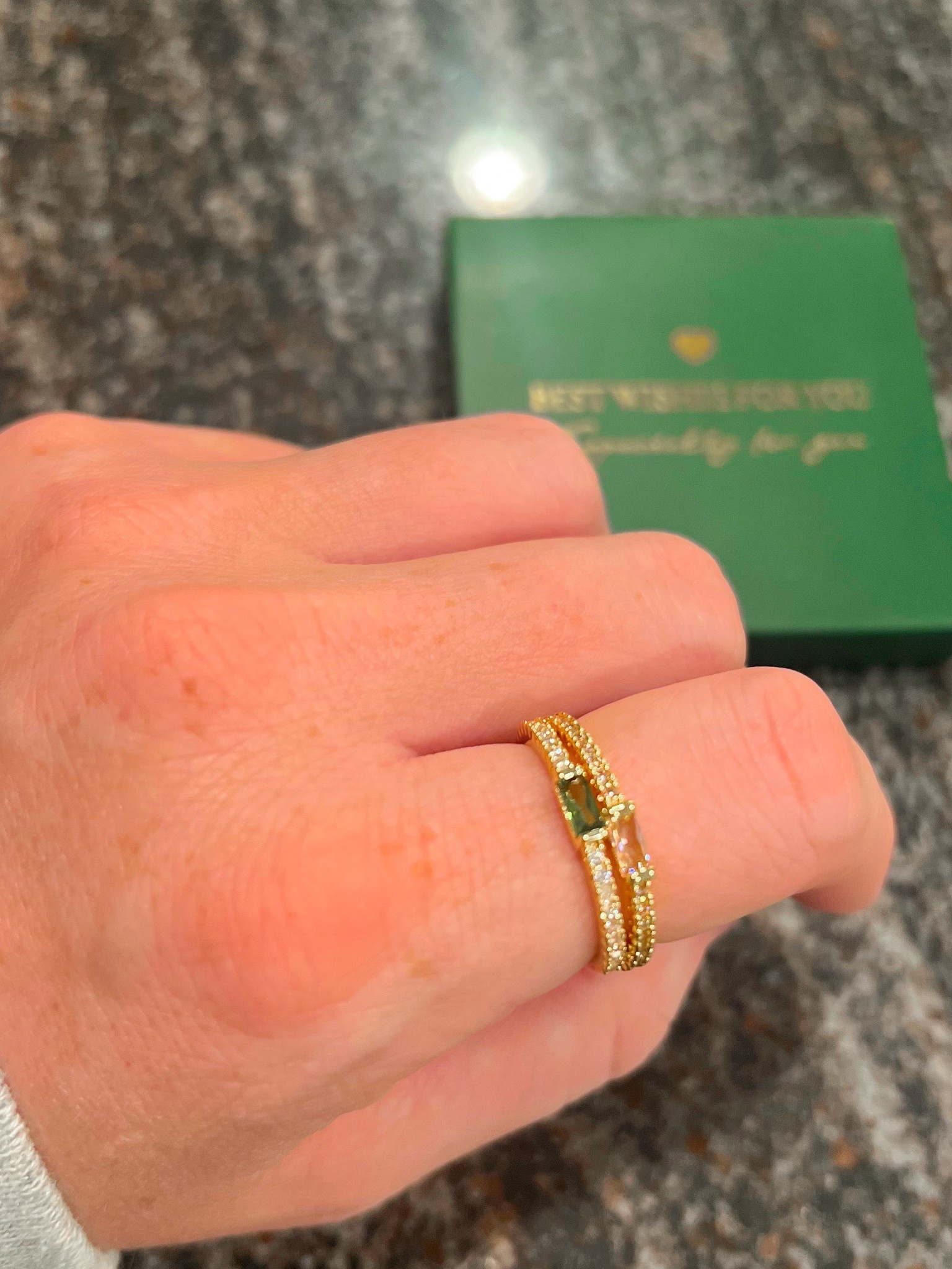 Perfect little birthstone rings for $7.99! 
#mom #momgift #birthstone 

#LTKGiftGuide #LTKCyberWeek #LTKHoliday