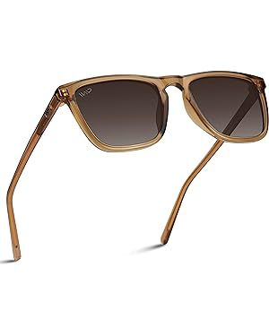 WearMe Pro - Polarized Lens Square Modern Sunglasses for Men | Amazon (US)
