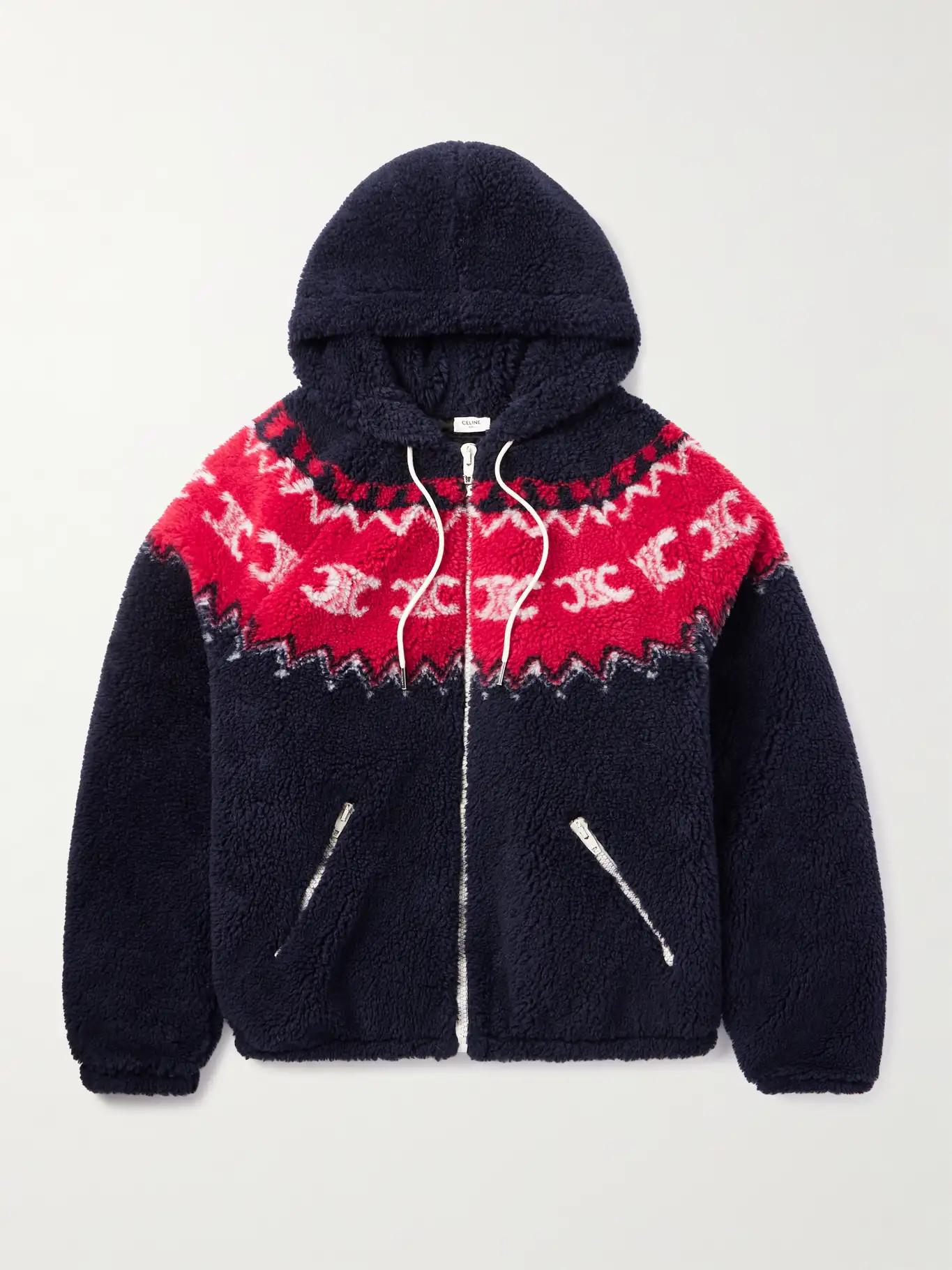 Fair Isle Fleece Zip-Up Hoodie | Mr Porter (US & CA)