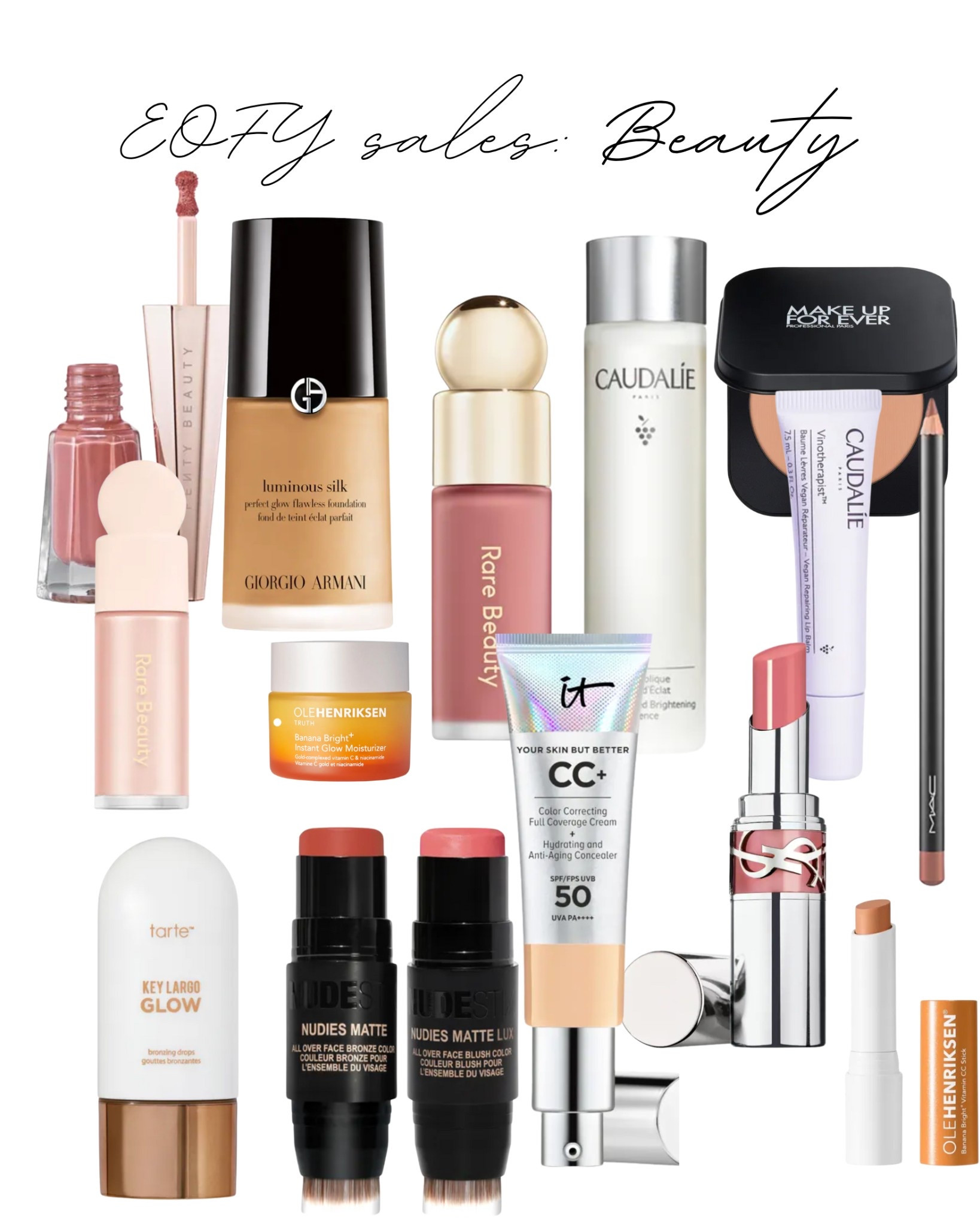 Eofy sale: Beauty Edition 💄
These are my ride or die products up to 50% off at the moment. Happy shopping 

#LTKaustralia #LTKbeauty