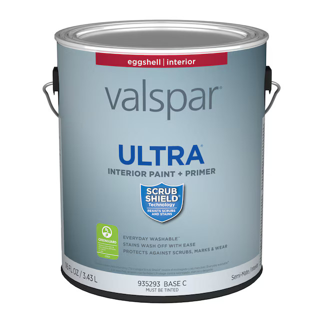 Valspar  Ultra Eggshell Base C Tintable Interior Paint Paint + Primer ( 1-gallon ) | Lowe's