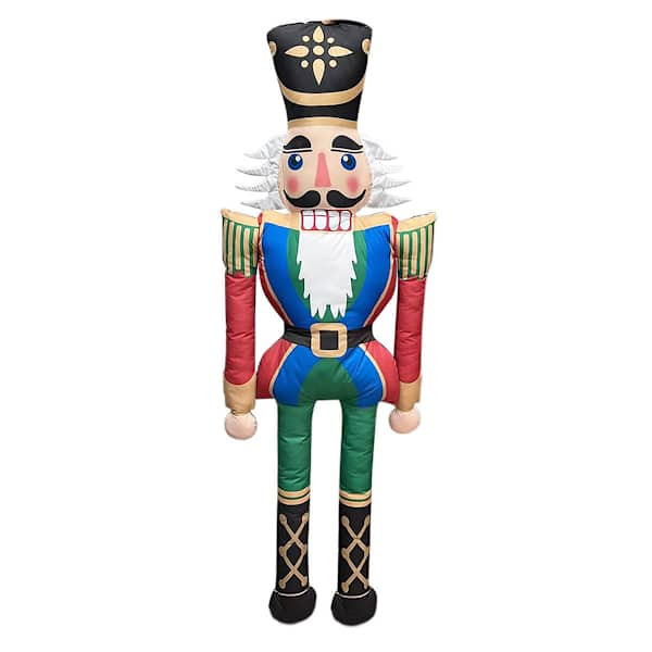 Oversized Nutcracker Nutcracker Shaped Oversized Pillow, 60" | At Home