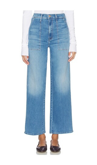 MOTHER The Stitch Maven Flood Jeans in Blue. - size 29 | Revolve Clothing (Global)