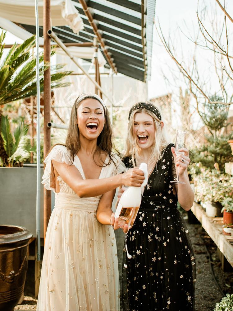 Glitter Maxi Dress | Free Shipping $150+ | Confête | Confête