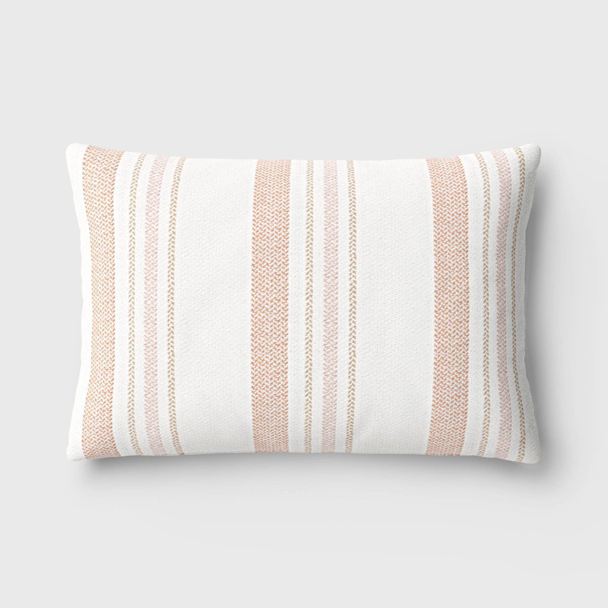 Textured Yarn Dyed Cotton Lumbar Throw Pillow - Room Essentials™ | Target