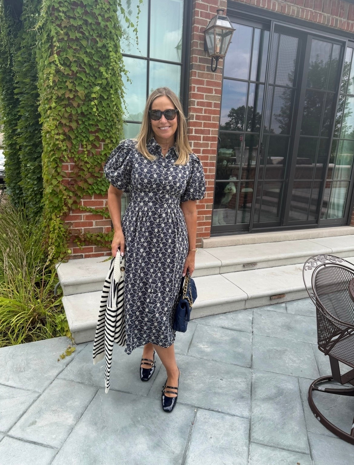 This Social Threads Fate Floral Eyelet Midi Dress is such a pretty fall dress find. The navy floral eyelet, puff sleeves, midi length, and fully lined fit make it perfect for fall outfits, church, dinner plans, family photos, or weekend styling. It runs true to size and is one of those feminine dresses you can wear now and keep styling all season.

#LTKSeasonal #LTKOver40 #LTKMidsize