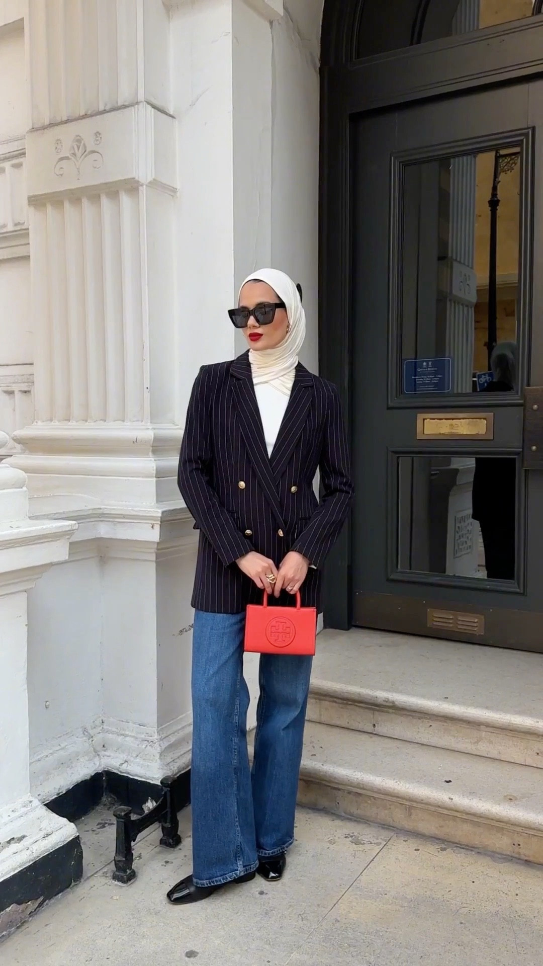 Pinstripe blazer season 🍁✨

#LTKautumn #LTKmodest #LTKuk