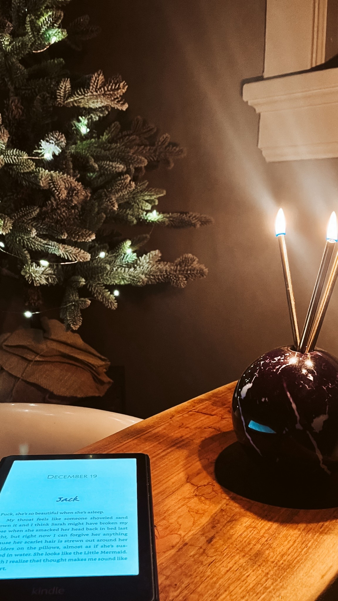 The actual coziest bath…finally put the twinkling lights up on my bathroom christmas tree and I’ll officially be living in the bathtub until further notice ✌🏼😍

#LTKHome #LTKHoliday #LTKselfcare