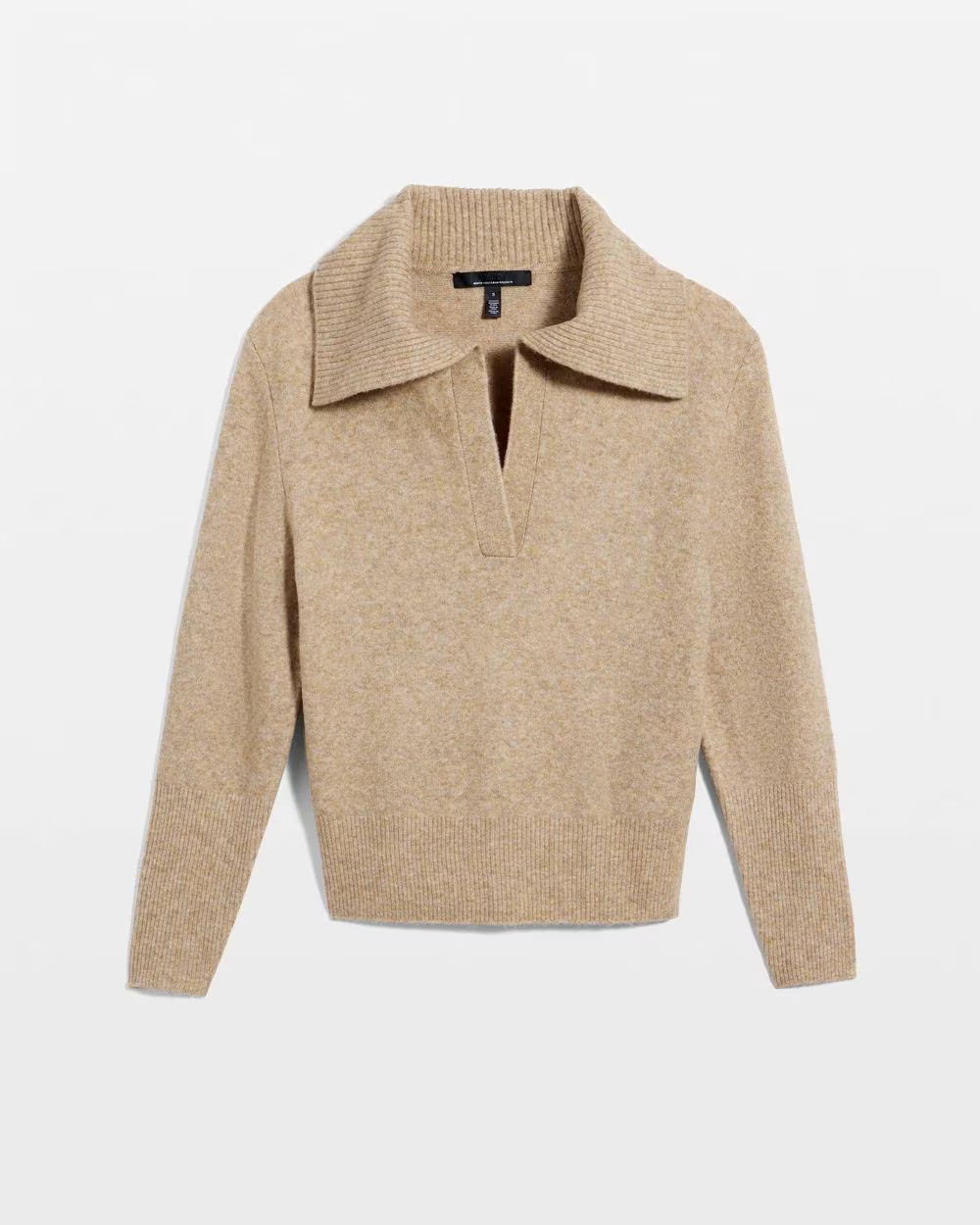 Wide Collar Pullover Sweater | White House Black Market