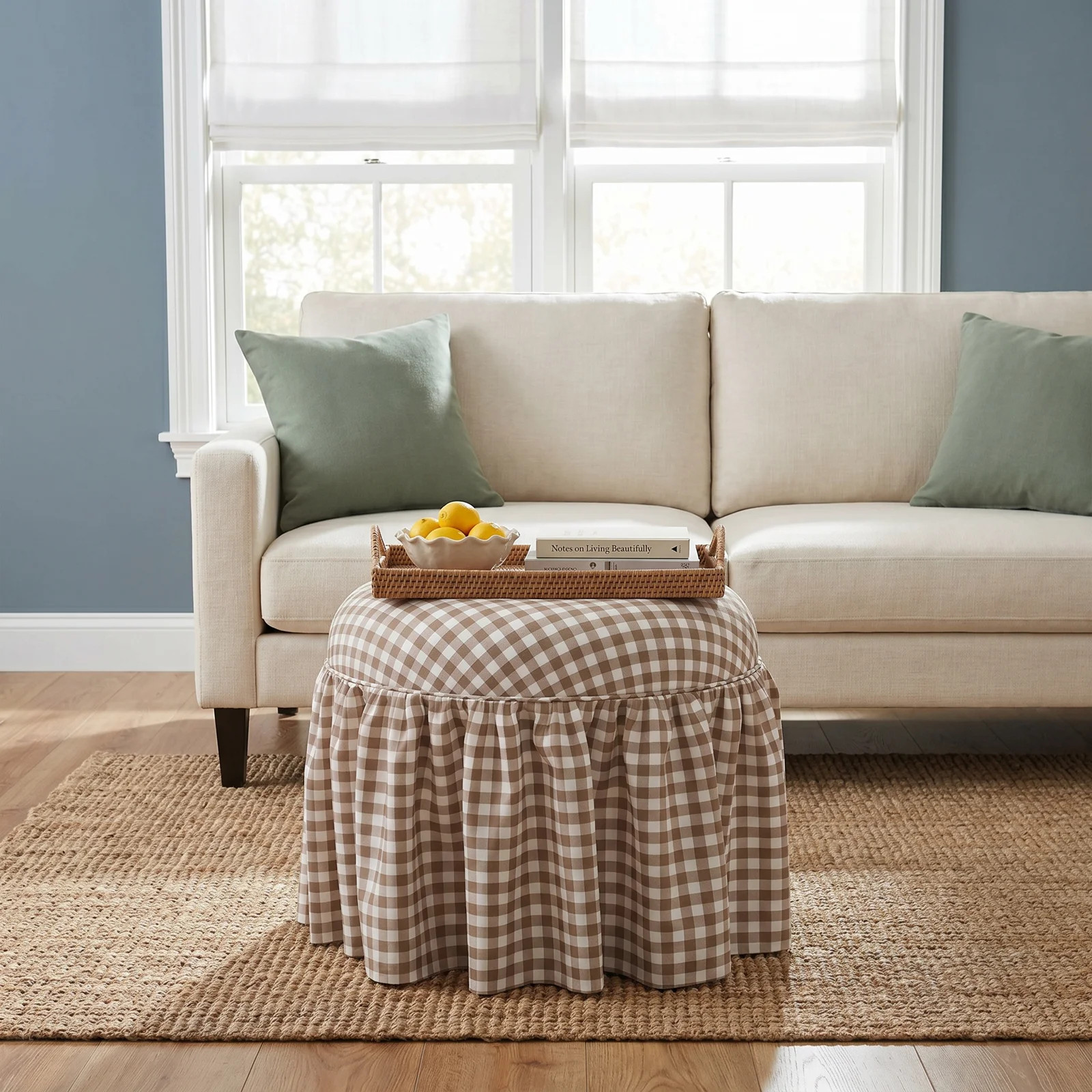Birch Lane™ Jebb Upholstered Ottoman & Reviews | Birch Lane | Birch Lane