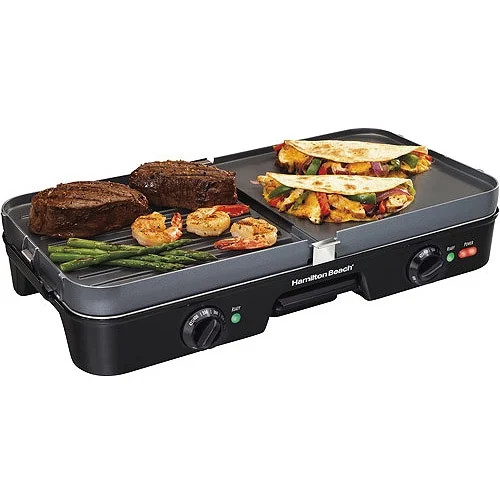 Hamilton Beach 3-in-1 Grill & Griddle | Walmart (US)