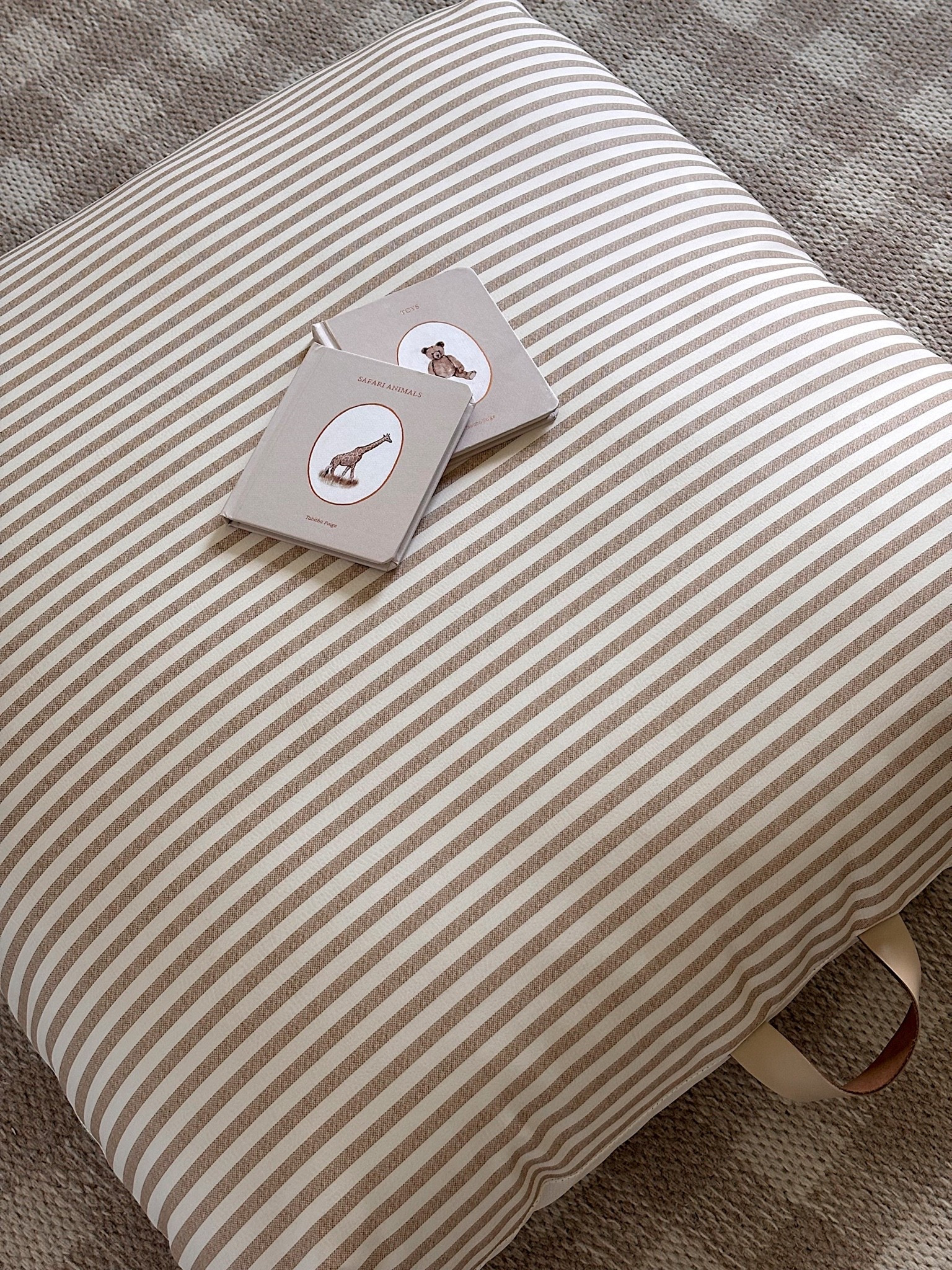 Trendy floor cushion 🤎
A cozy and stylish spot for reading, playing, or lounging. The perfect addition to a toddler’s room or playroom that adds comfort without sacrificing your decor.

floor cushion, toddler floor cushion, kids floor cushion, playroom cushion, cozy kids room, toddler room decor, neutral kids decor, reading nook, kids playroom, chic toddler finds, Montessori inspired playroom, stylish kids decor

#LTKKids #LTKBaby #LTKHome