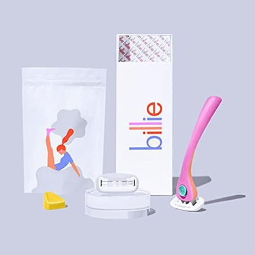 Billie Shaving Razor Malibu with 2 x 5-Blade Cartridges and the Magic Holder | Amazon (US)