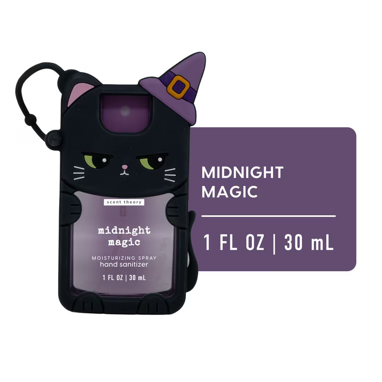Scent Theory Hand Sanitizer Spray, Midnight Magic Hand, Black Cat, 1 fl oz | Walmart (US)