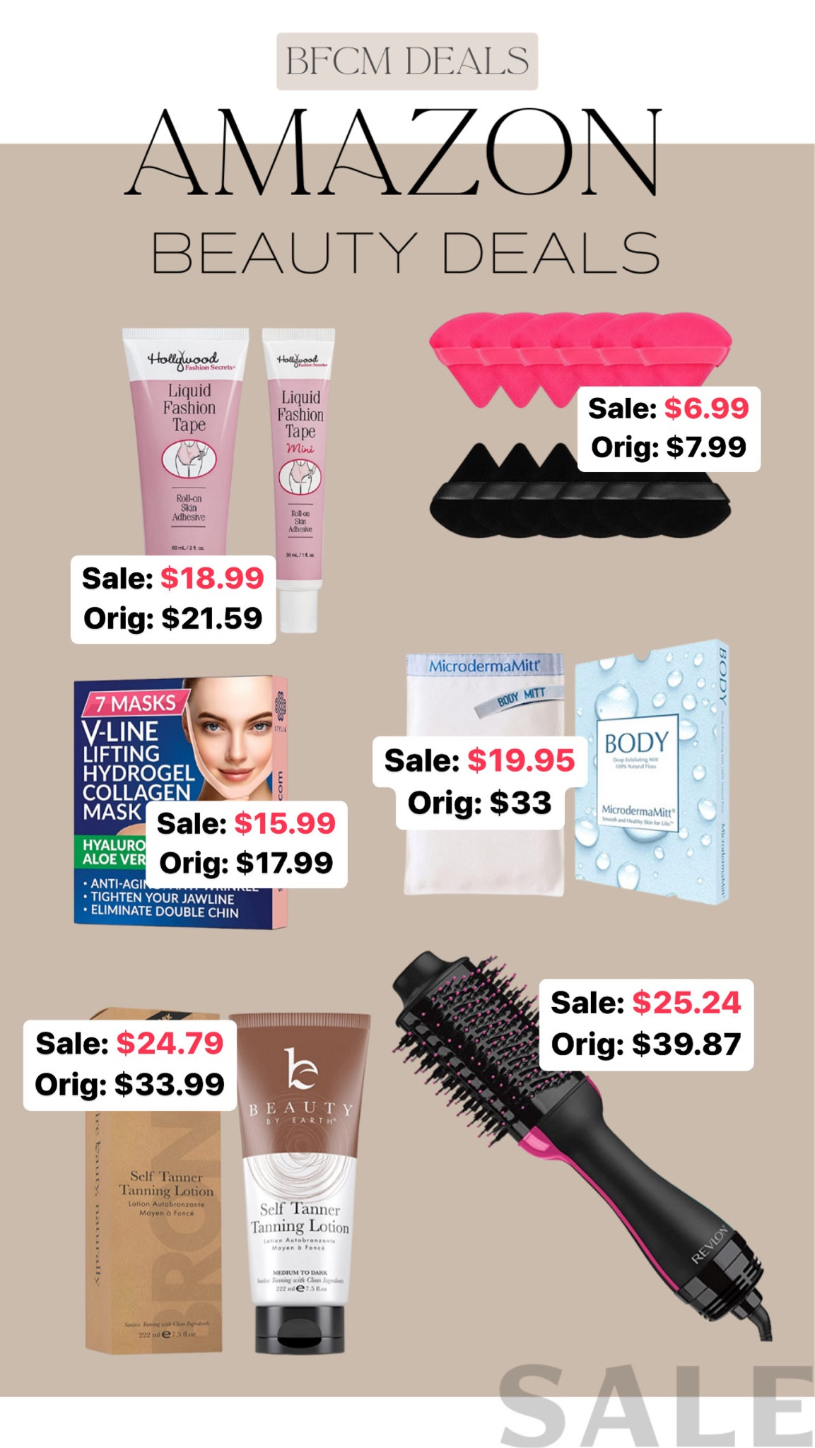 Amazon beauty finds that are currently on sale! Y’all have been loving my chin straps and they’re currently $2 off! 

#LTKHoliday #LTKsalealert #LTKSeasonal