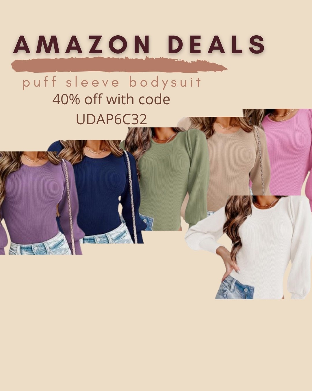 $16 ends 8/18

Amazon fashion
Amazon deals
Puff sleeve top
Bodysuit
Cute top

#LTKSaleAlert