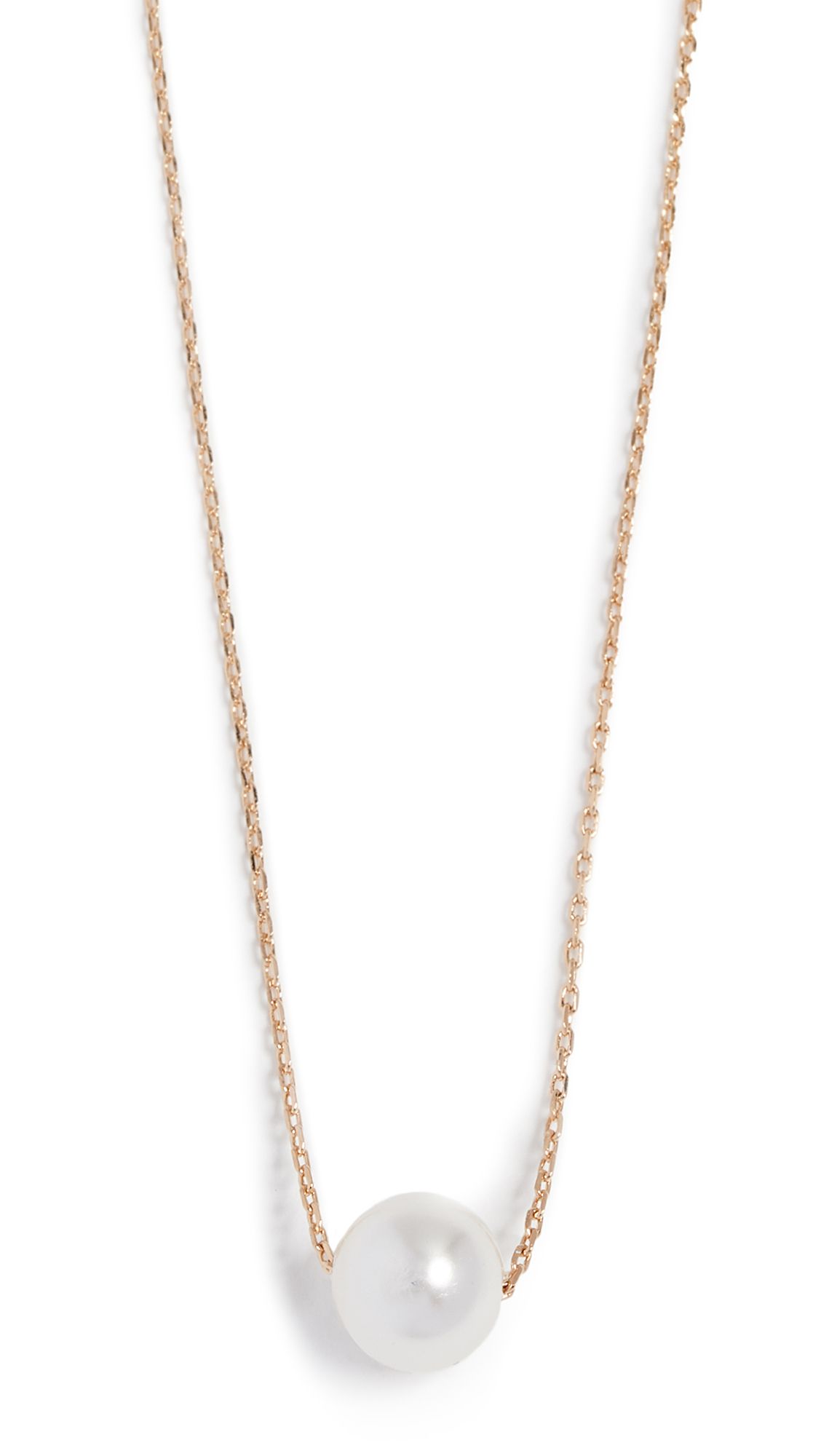 Theia Jewelry Petite Swarovski Imitation Pearl Necklace | Shopbop