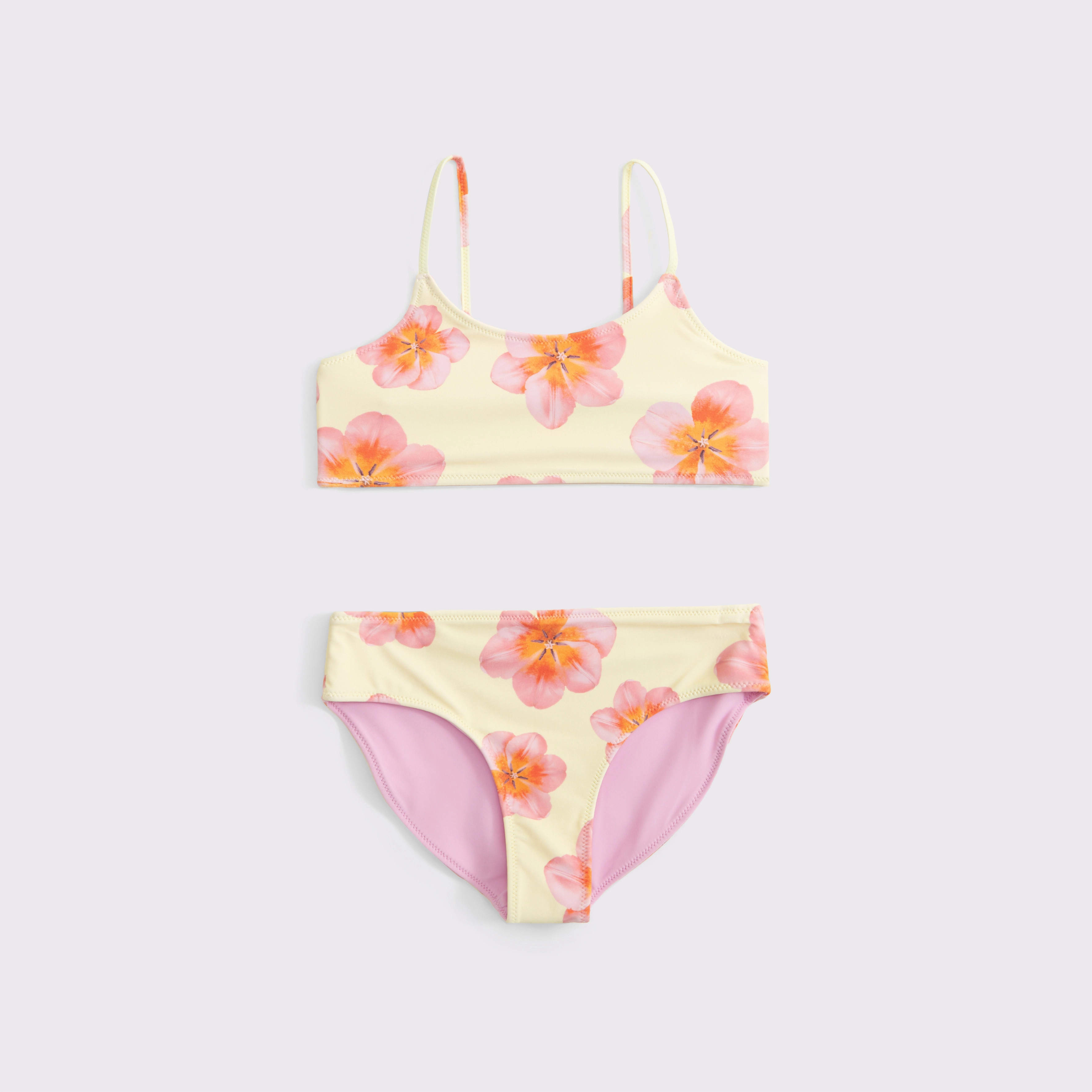 reversible scoopneck two-piece swimsuit | Abercrombie & Fitch (US)