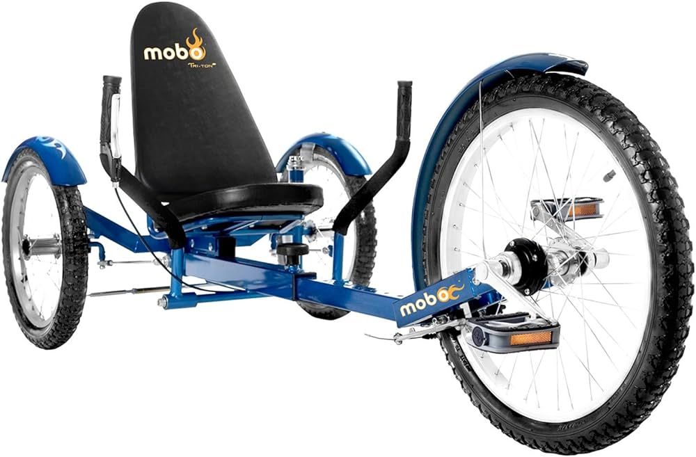 Mobo Triton Pro Adult Tricycle for Men & Women. Beach Cruiser Trike. Pedal 3-Wheel Bike | Amazon (US)