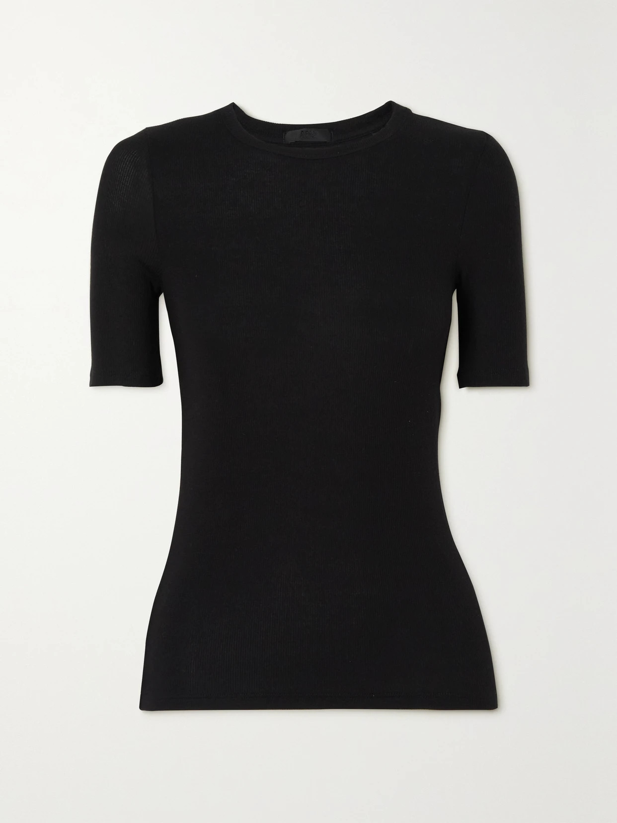 Ribbed stretch-modal T-shirt | NET-A-PORTER (US)