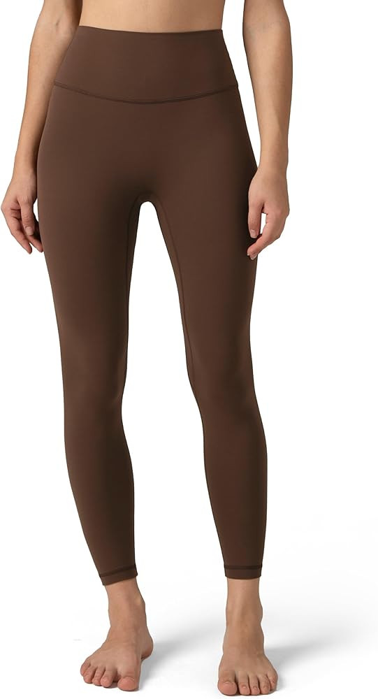 Colorfulkoala Dreamlux No Front Seam Leggings for Women 25"/28" Inseam, Seamless High Waisted But... | Amazon (US)