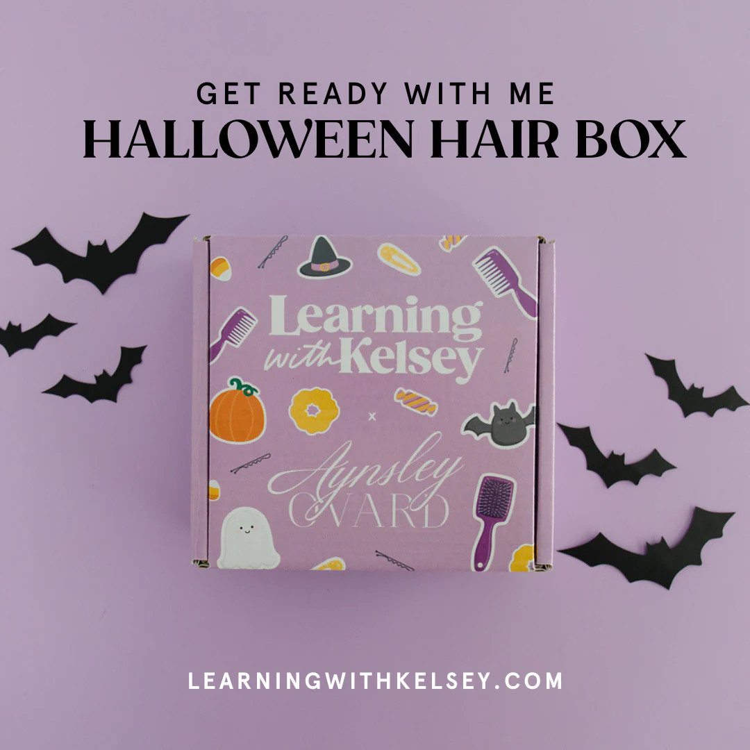 GRWM Halloween Hair Box - Learning With Kelsey | Learning with Kelsey