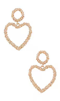 Heart Drop Earrings
                    
                    Ettika | Revolve Clothing (Global)