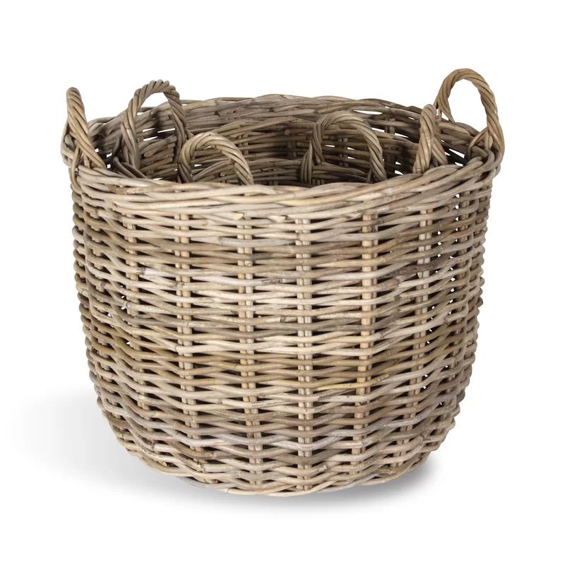 Morgan Rattan Basket | Wayfair North America