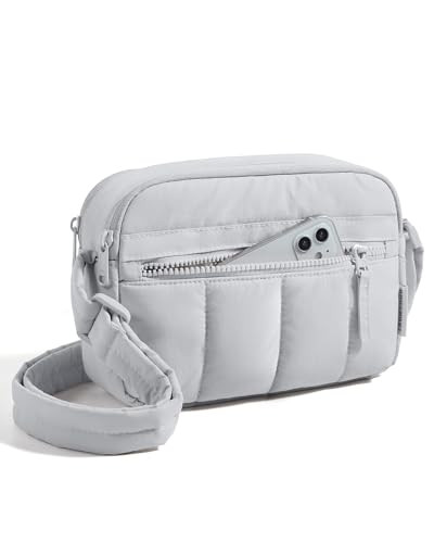 Amazon.com: BAGSMART Cross Body Purse, Mini Crossbody Bags for Women Travel Purse, Puffy Shoulder... | Amazon (US)