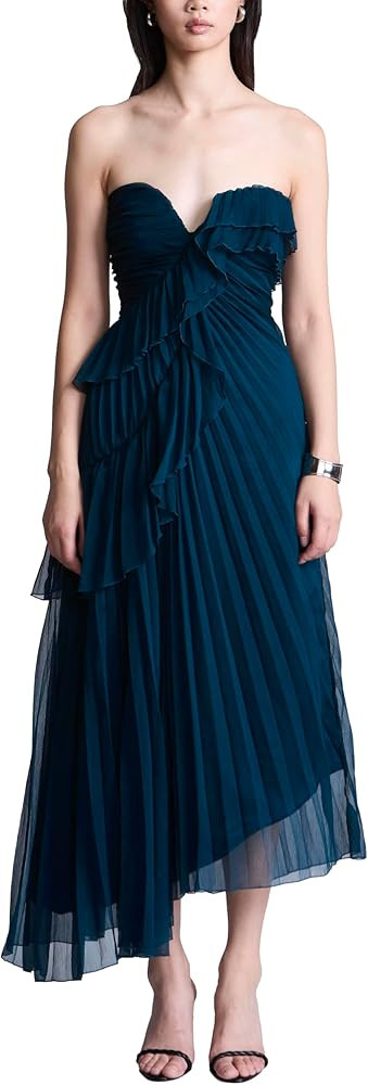 AMUR Women's Caitlyn Strapless Midi Dress | Amazon (US)