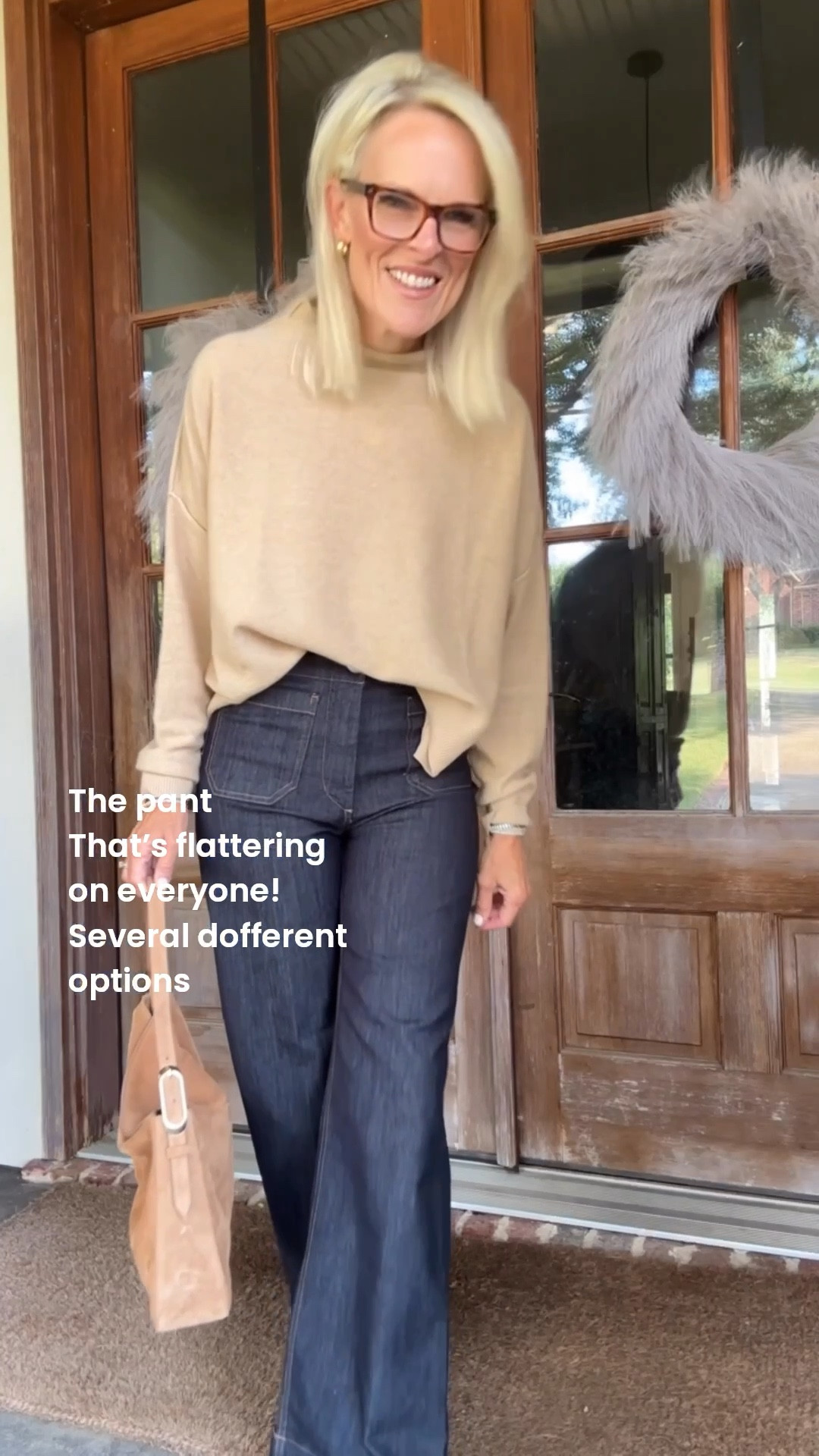 The Colette pant 🙌🏼 IYKYK

Flattering on everyone! It’s no wonder it’s Anthropolgie’s top selling style

New fall options! 
Fit on Colette is true to size 

Cashmere sweaters - TTS 
striped sweater - sized up one 
Cream sweater - sized up one, would have been ok with TTS 

#LTKOver40 #LTKFamily #LTKStyleTip