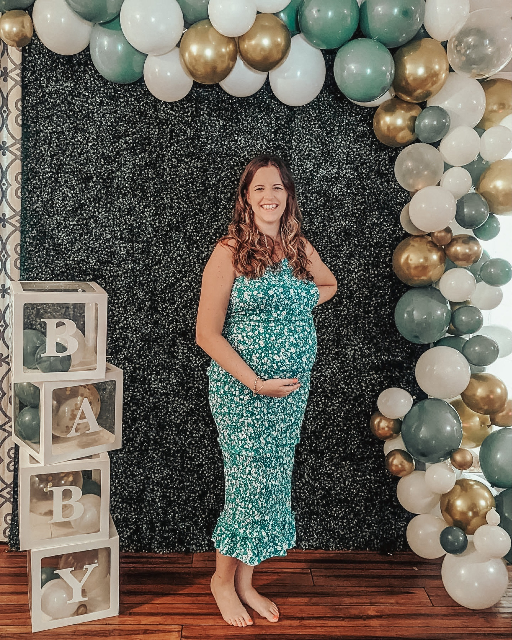 Baby shower dress that works well with a bump or no bump! Comes in several different colors. One shoulder dress. 

Maternity dress

#LTKstyletip #LTKbump #LTKbaby