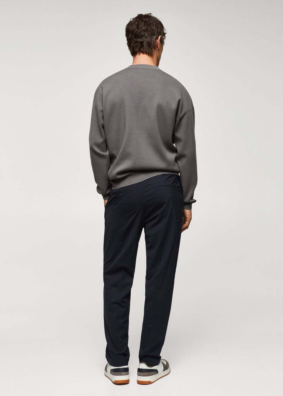 Relaxed-fit wool pants -  Men | Mango Man USA | MANGO (US)