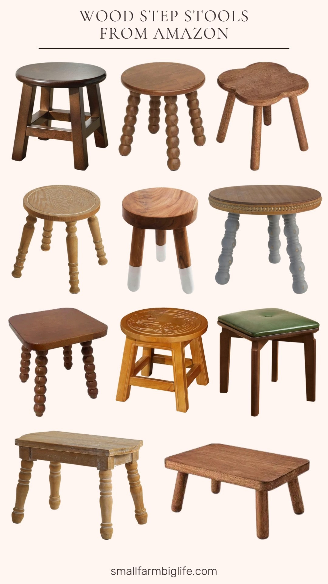 These little wood step stools are the kind of home essential you’ll use every single day 🤍 Perfect for the kitchen, bathroom, or as a plant stand! They’re sturdy, non-slip, and actually cute enough to leave out. They are functional, heavy duty, and timeless home staples done right. 

 #LTKHome #LTKFindsUnder50