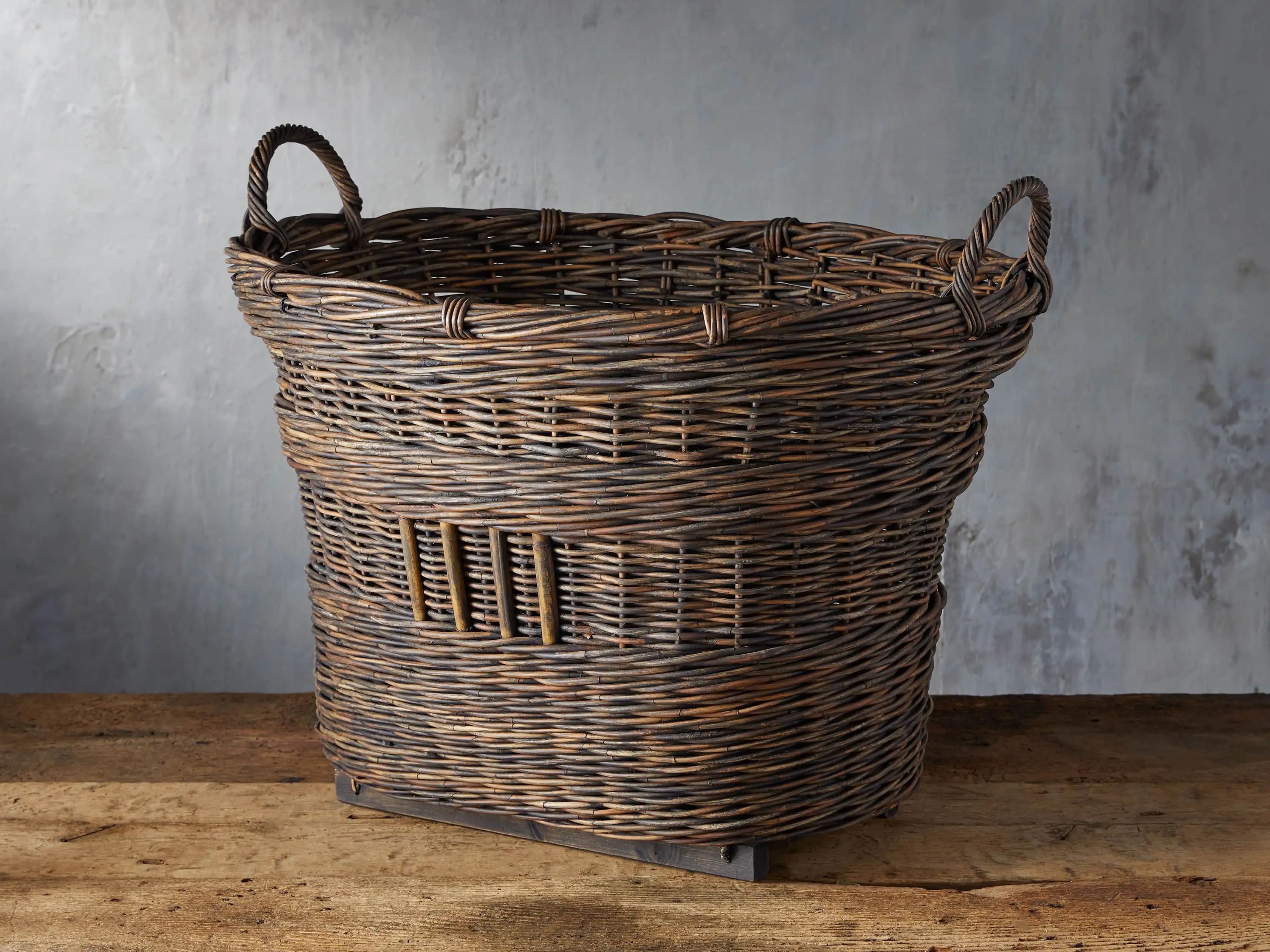 Vintage Oval Basket | Arhaus