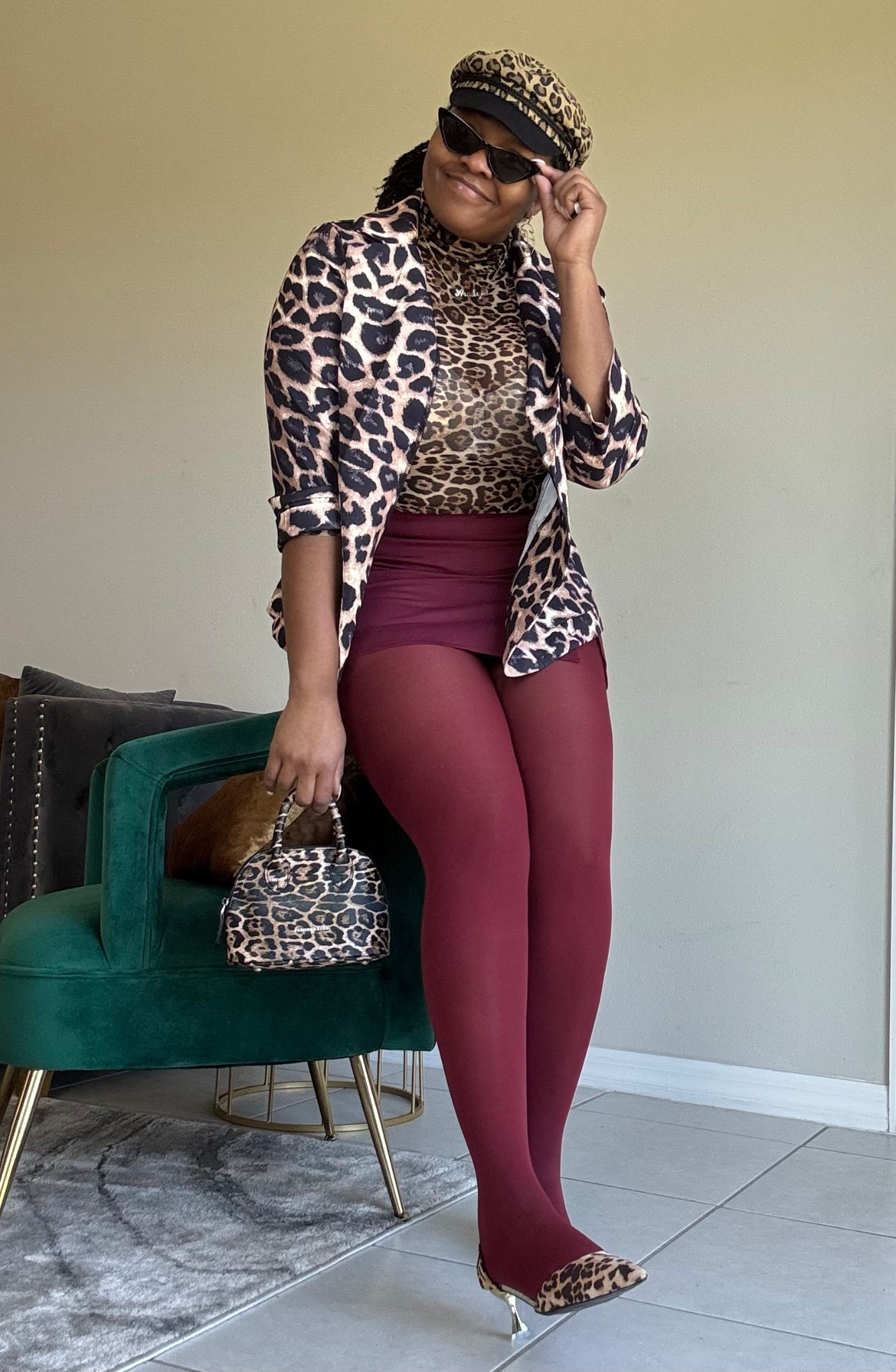 Sheer Top is a L
Blazer and Skort are an XL

#LTKOver40 #LTKPlusSize #LTKootd