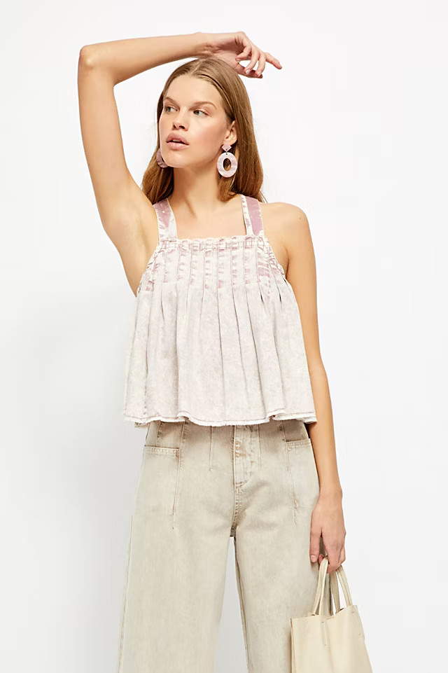 Marina Denim Top | Free People (Global - UK&FR Excluded)