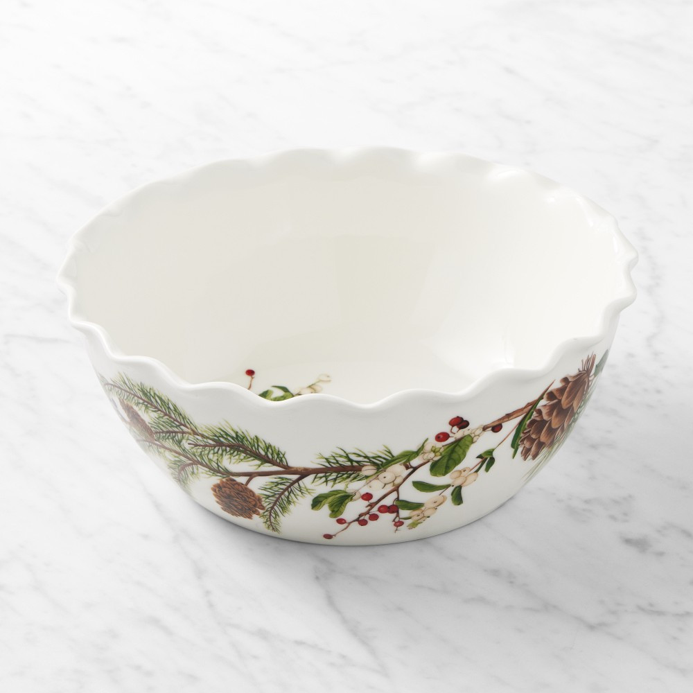 Woodland Berry Scalloped Small Serving Bowl | Williams-Sonoma