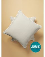 2pk 18x18 Indoor Outdoor Textured Pillows | HomeGoods