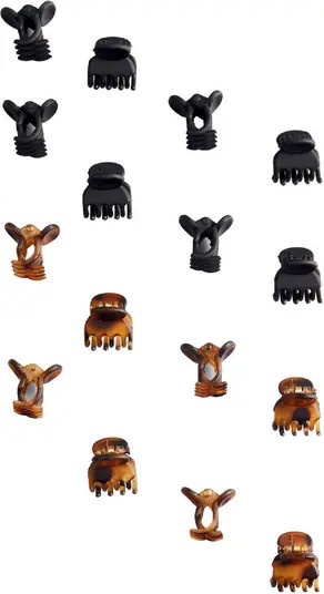 Kitsch 16-Pack Recycled Plastic Min Claw Clips | Nordstromrack | Nordstrom Rack