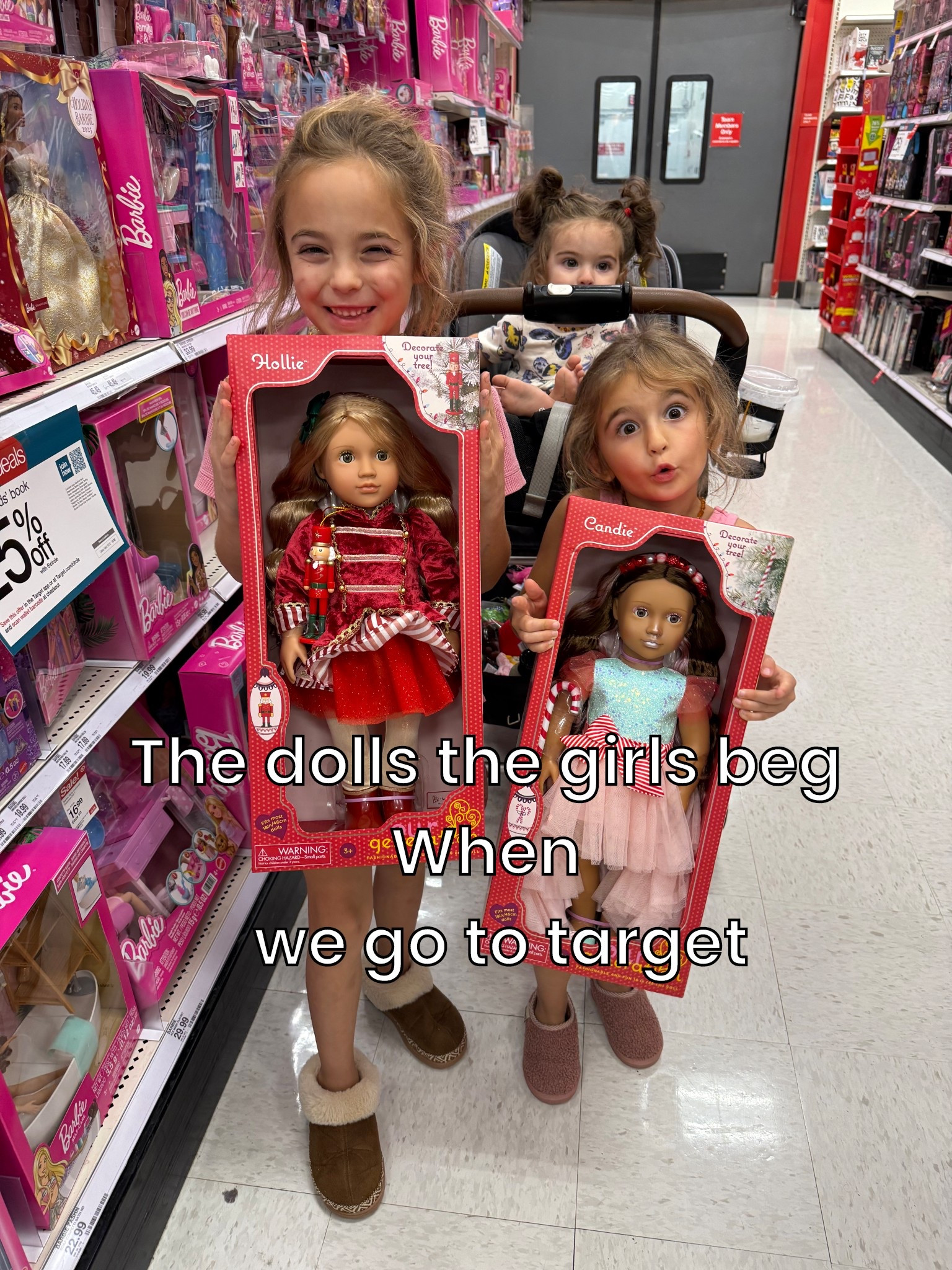This is a much more affordable option to American girl and my kids LOVE THEM