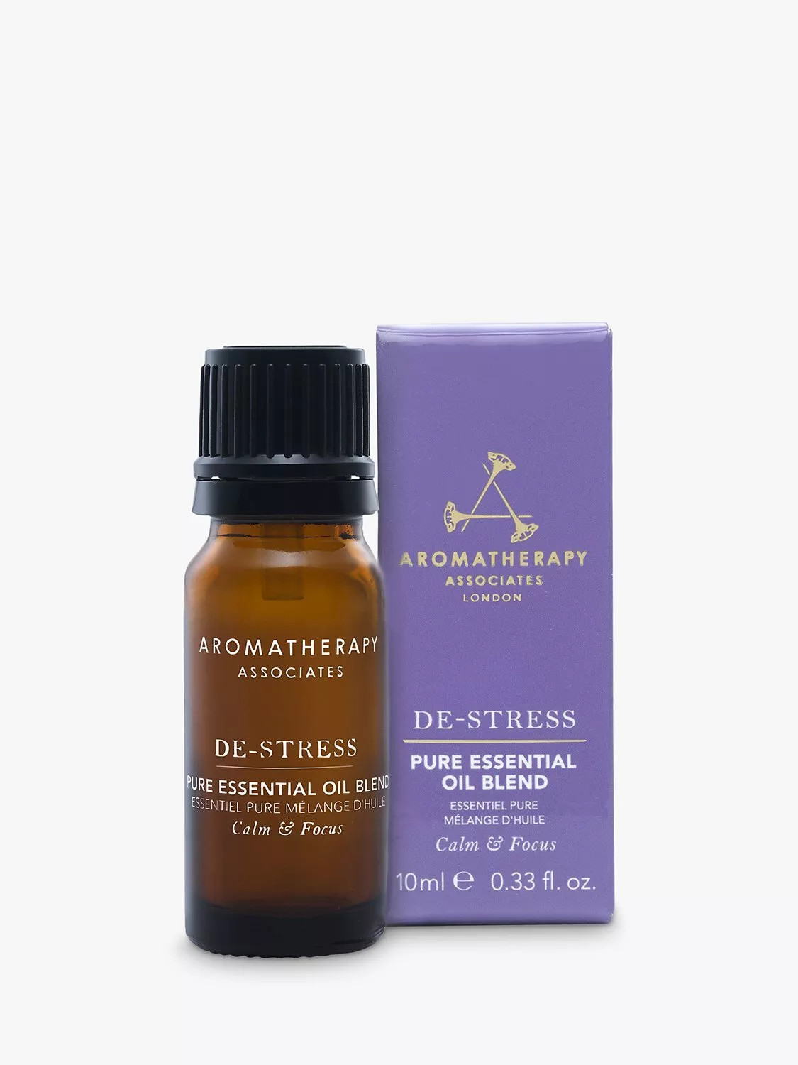 Aromatherapy Associates De-Stress Pure Essential Oil Blend, 10ml | John Lewis (UK)