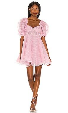 Selkie The Parliament Dress in Ice Cream Gingham from Revolve.com | Revolve Clothing (Global)